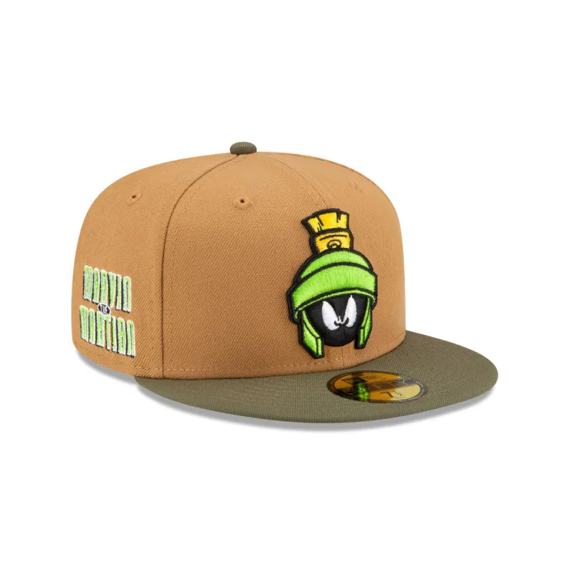 Looney Tunes Marvin the Martian Brown 59FIFTY Fitted Hat sold by New Era
