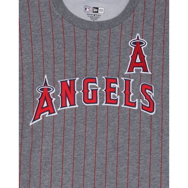 Los Angeles Angels Striped Gray T-Shirt sold by New Era product image thumbnail 3