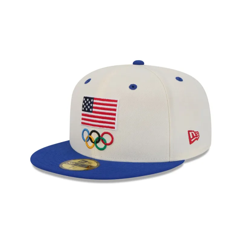 Team USA Olympics 59FIFTY Fitted Hat sold by New Era