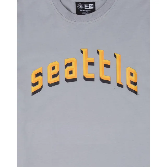 Seattle Mariners City Connect Gray T-Shirt sold by New Era product image thumbnail 3