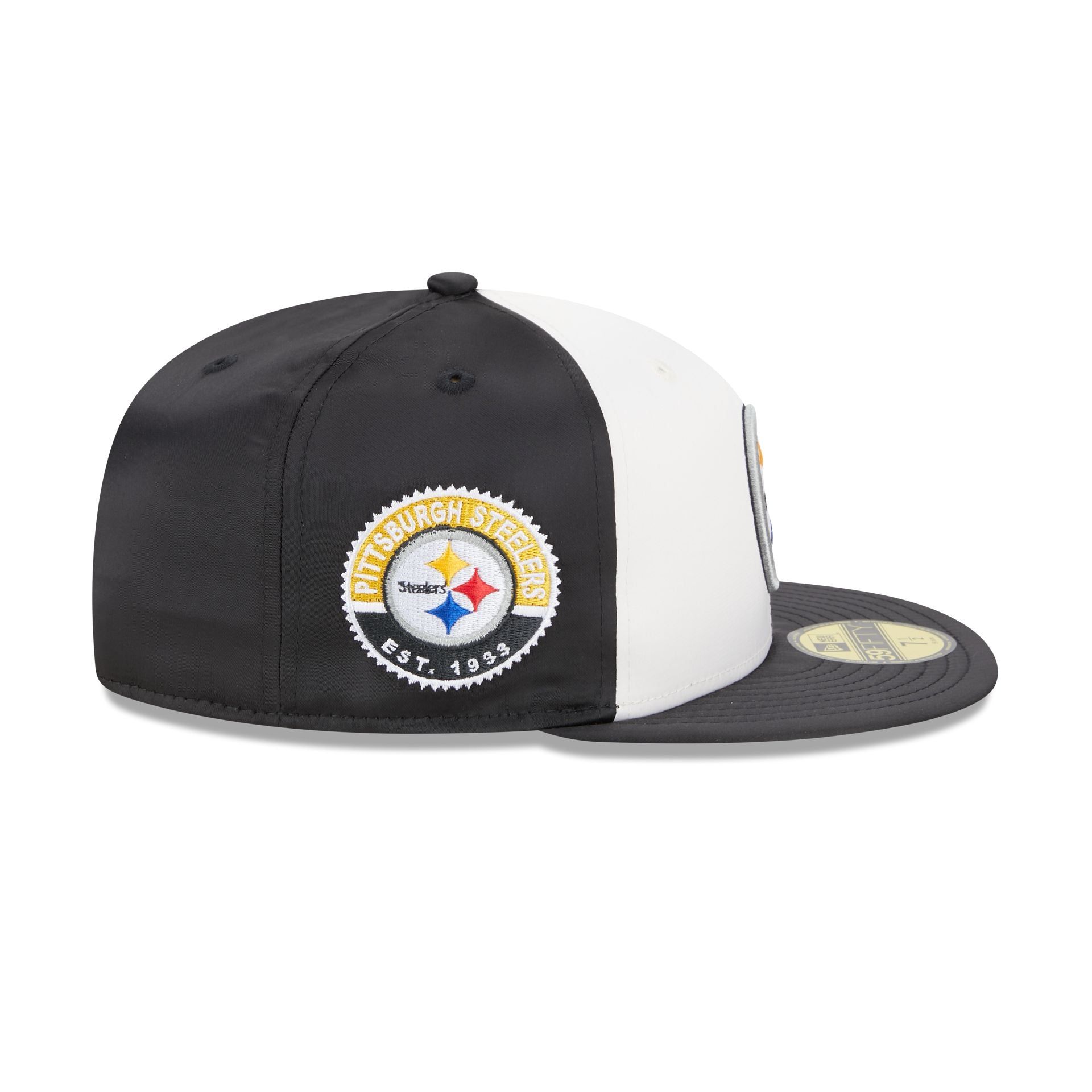 Pittsburgh Steelers Throwback Satin 59FIFTY Fitted Hat sold by New Era product image thumbnail 4