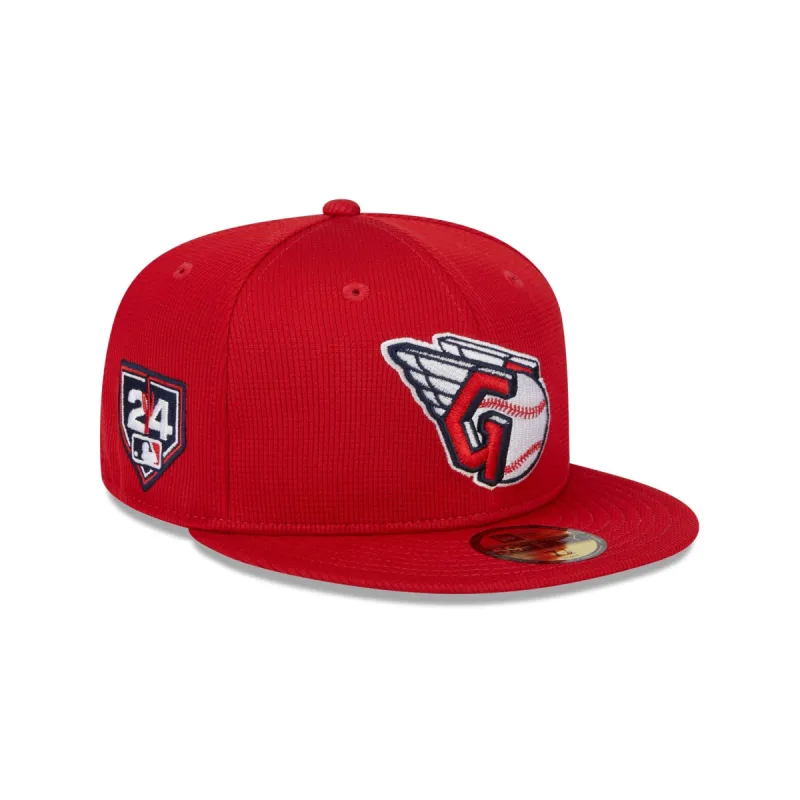 Cleveland Guardians 2024 Spring Training 59FIFTY Fitted Hat sold by New Era