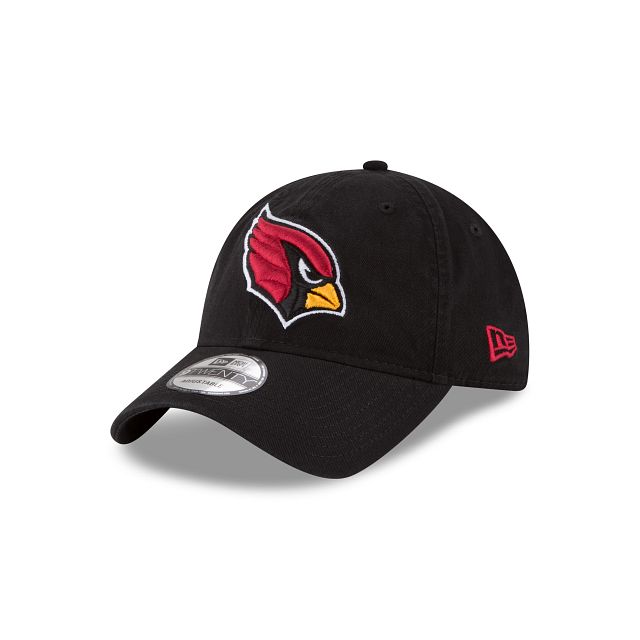 Arizona Cardinals Core Classic Black 9TWENTY Adjustable Hat sold by New Era