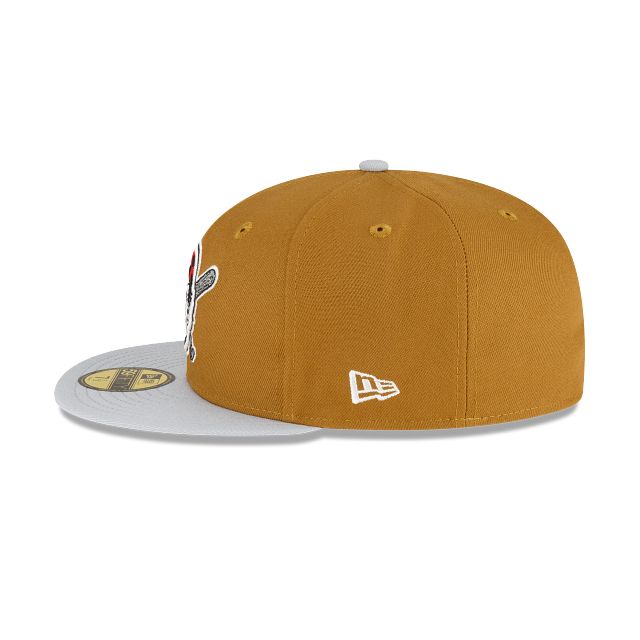 Just Caps Gray Visor Pittsburgh Pirates 59FIFTY Fitted Hat sold by New Era product image thumbnail 5