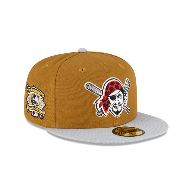 Just Caps Gray Visor Pittsburgh Pirates 59FIFTY Fitted Hat sold by New Era