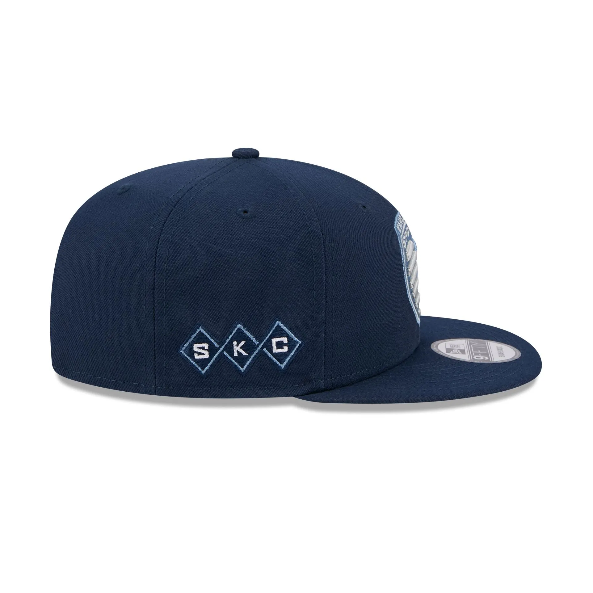 Sporting KC 2024 Jersey Hook 9FIFTY Snapback Hat sold by New Era product image thumbnail 4