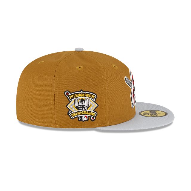 Just Caps Gray Visor Pittsburgh Pirates 59FIFTY Fitted Hat sold by New Era product image thumbnail 4