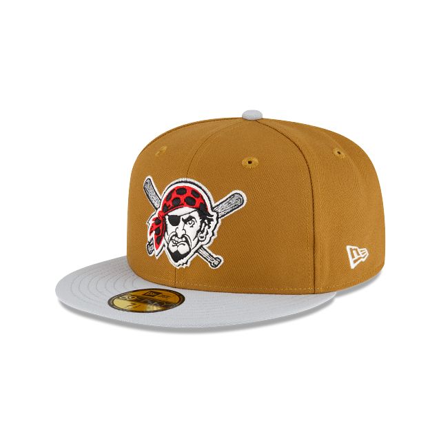 Just Caps Gray Visor Pittsburgh Pirates 59FIFTY Fitted Hat sold by New Era product image thumbnail 3