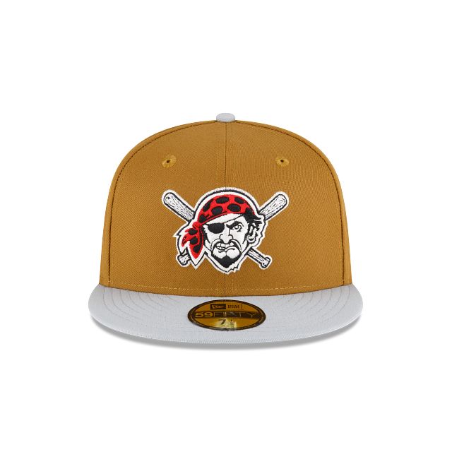 Just Caps Gray Visor Pittsburgh Pirates 59FIFTY Fitted Hat sold by New Era product image thumbnail 2