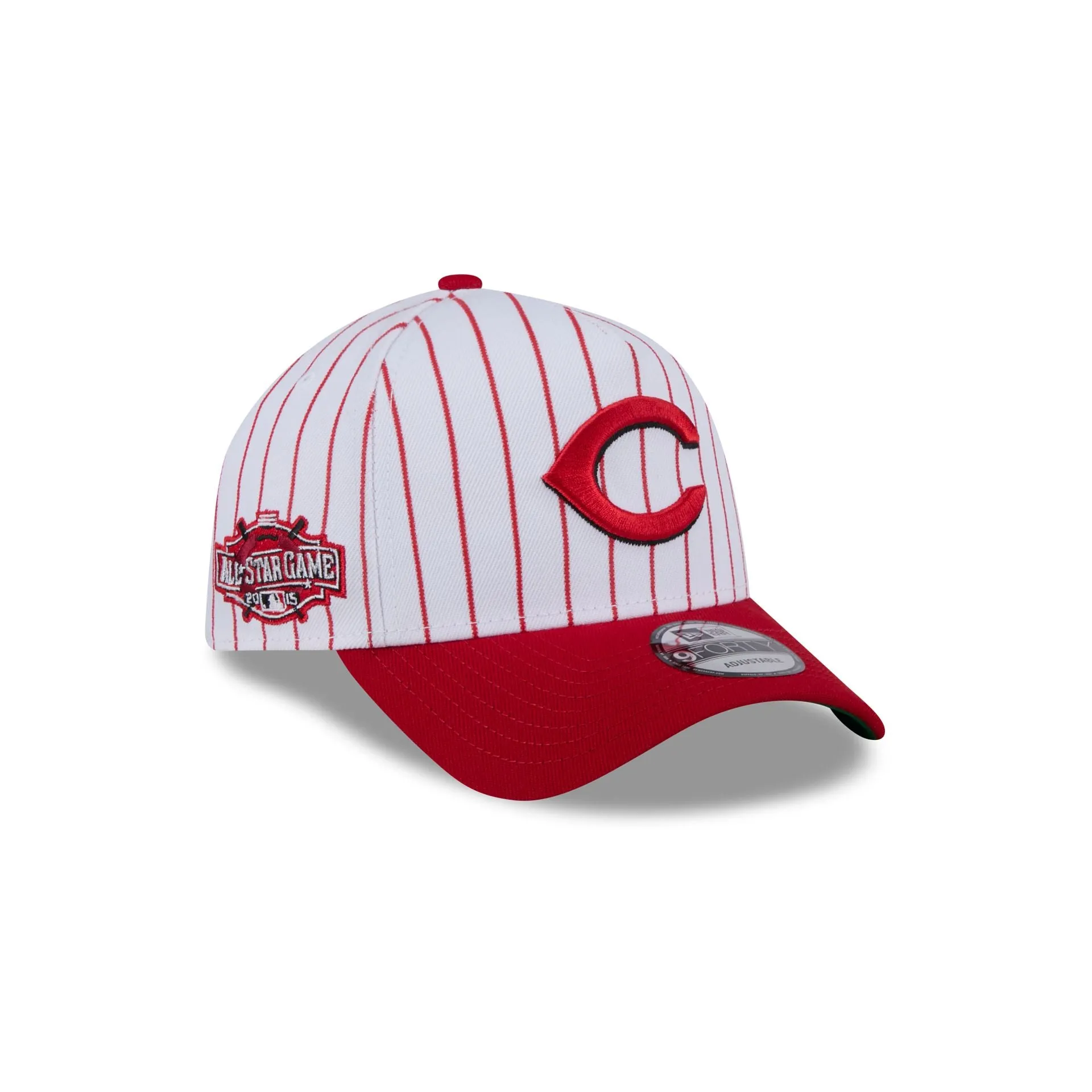 Cincinnati Reds All-Star Game Pack Pinstripe 9FORTY A-Frame Snapback Hat sold by New Era