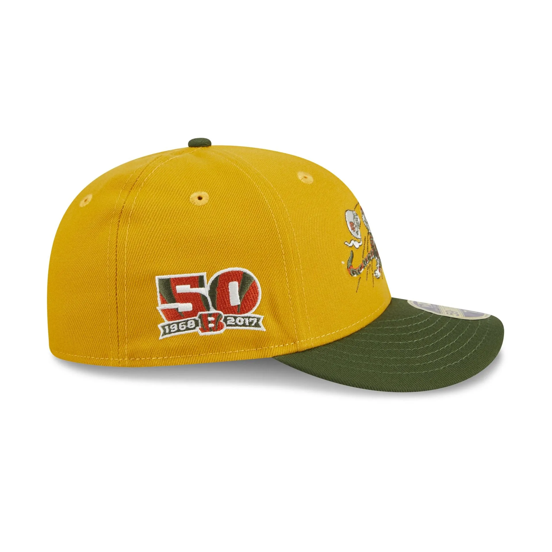 Cincinnati Bengals Cinnamon Sage Low Profile 59FIFTY Fitted Hat sold by New Era product image thumbnail 4