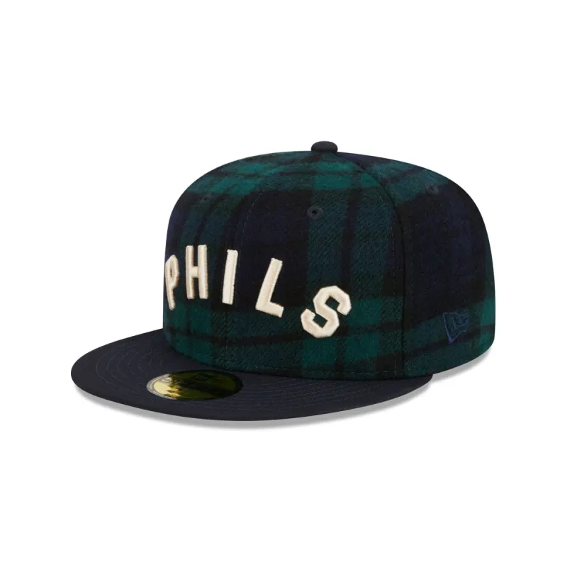 Philadelphia Phillies Plaid 59FIFTY Fitted Hat sold by New Era