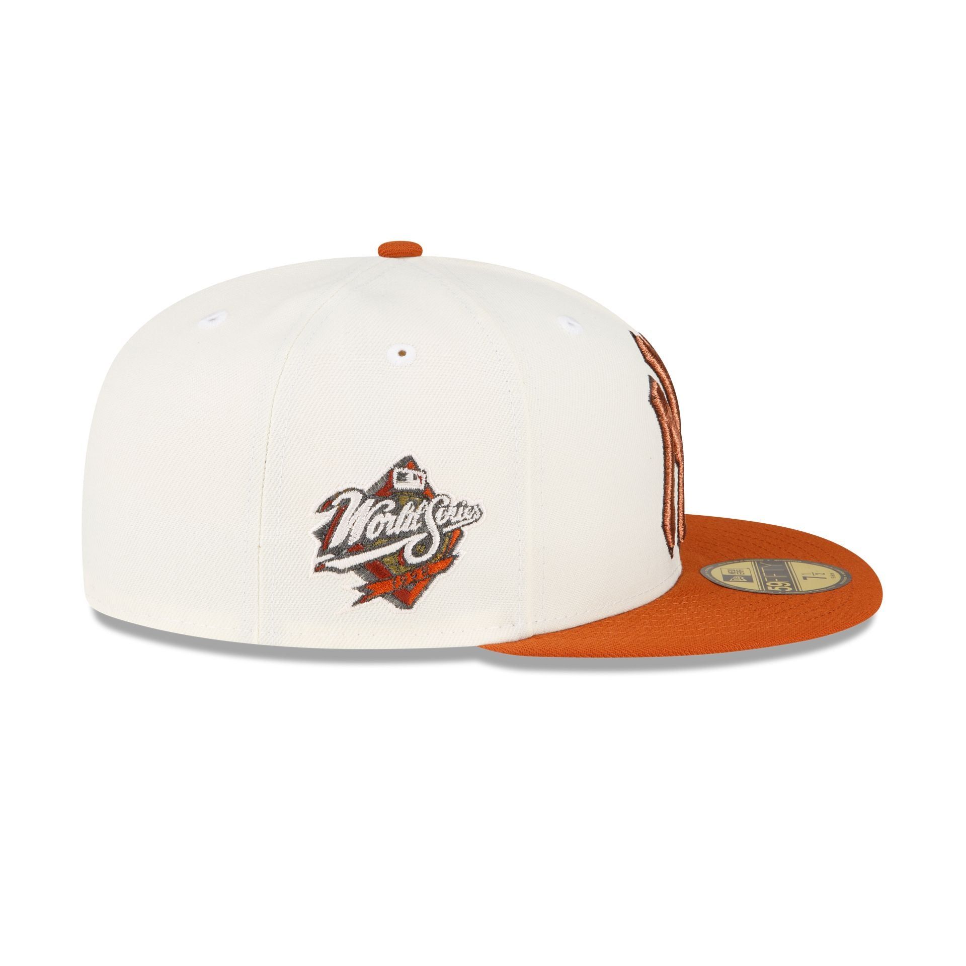 Just Caps Rust Orange New York Yankees 59FIFTY Fitted Hat sold by New Era product image thumbnail 4