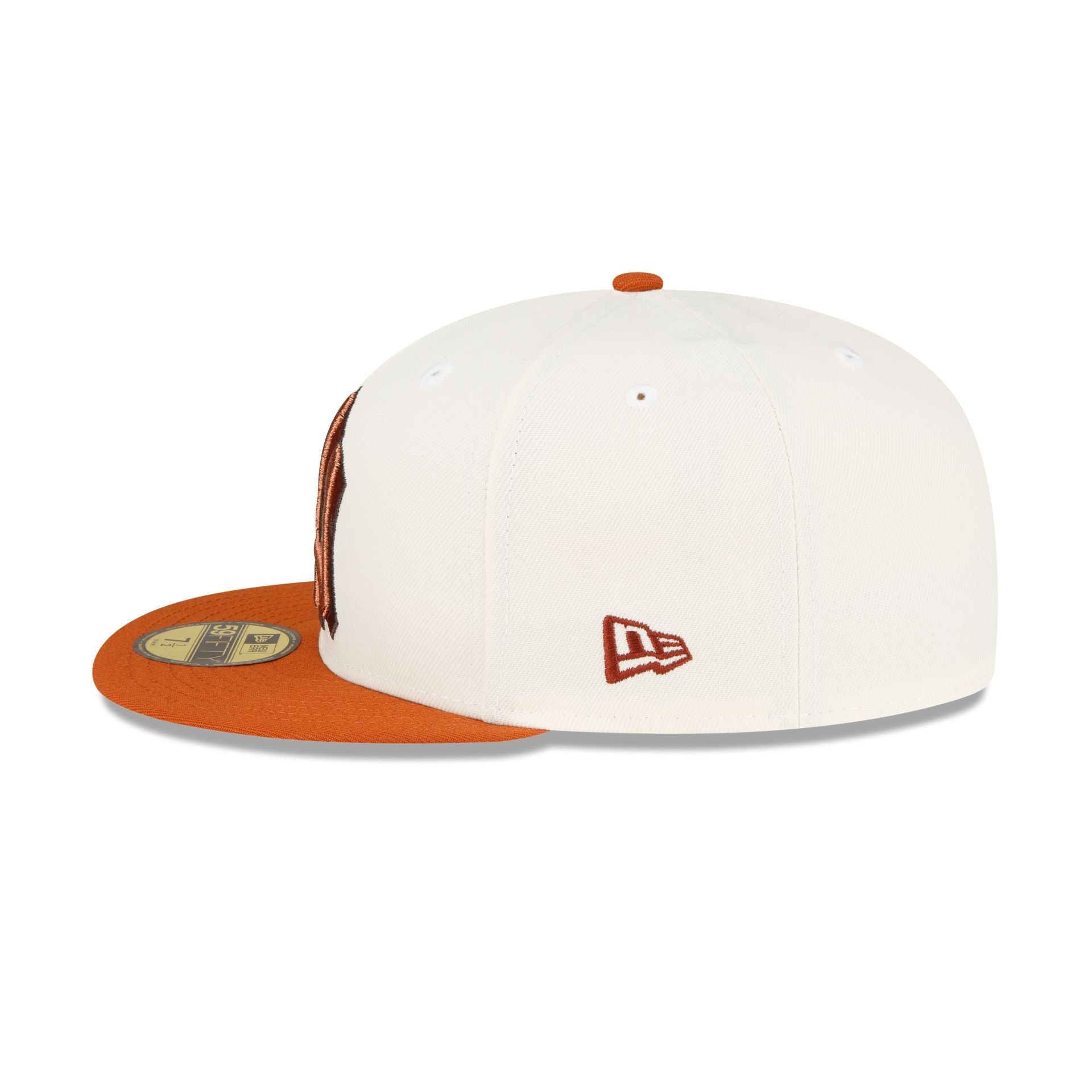 Just Caps Rust Orange New York Yankees 59FIFTY Fitted Hat sold by New Era product image thumbnail 5
