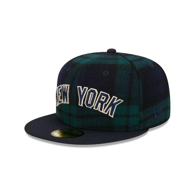 New York Yankees Plaid 59FIFTY Fitted Hat sold by New Era