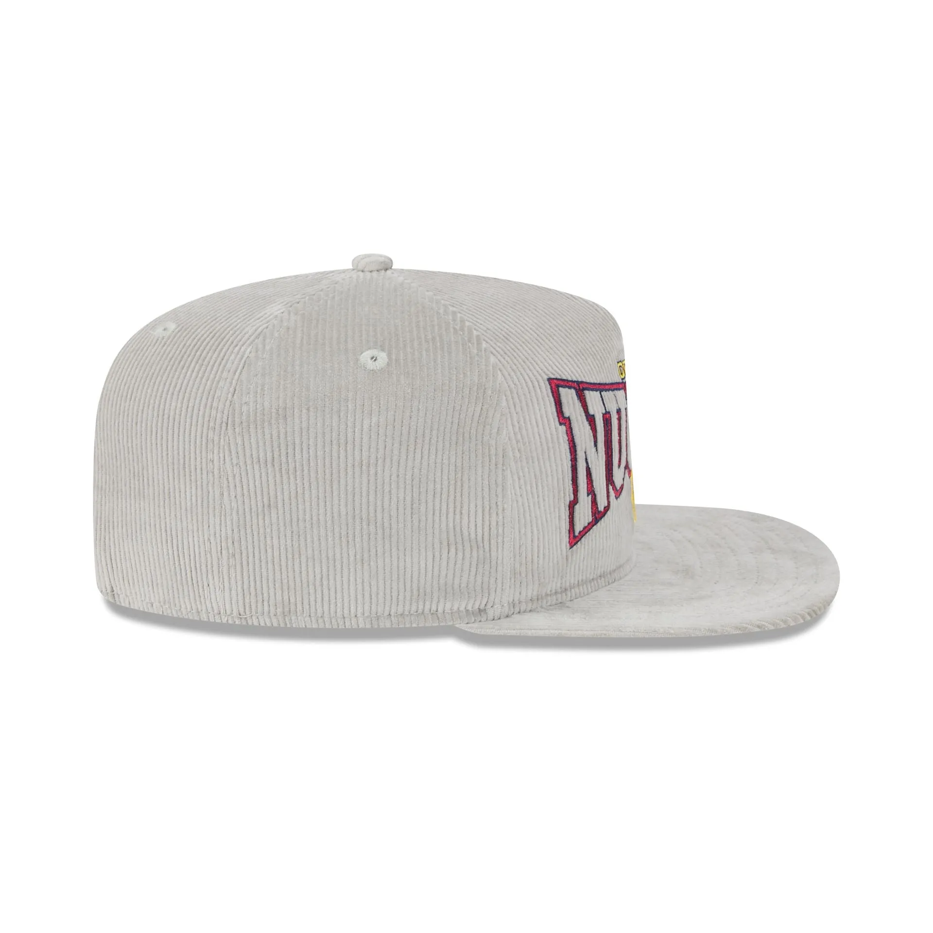 Denver Nuggets Gray Cord Golfer Hat sold by New Era product image thumbnail 5