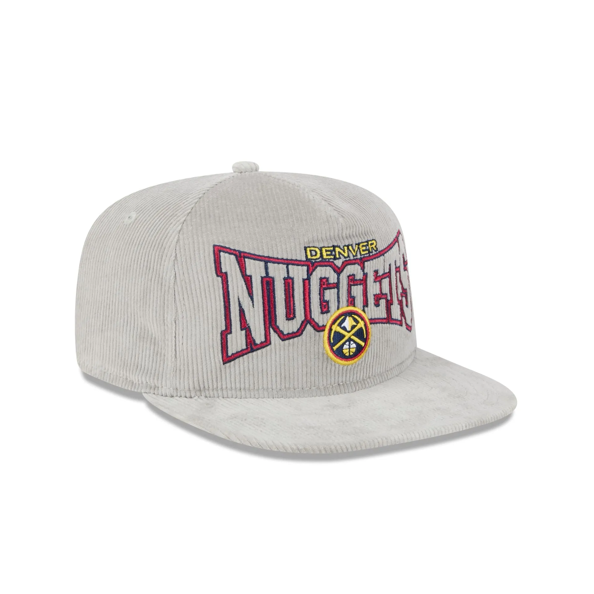 Denver Nuggets Gray Cord Golfer Hat sold by New Era product image thumbnail 3