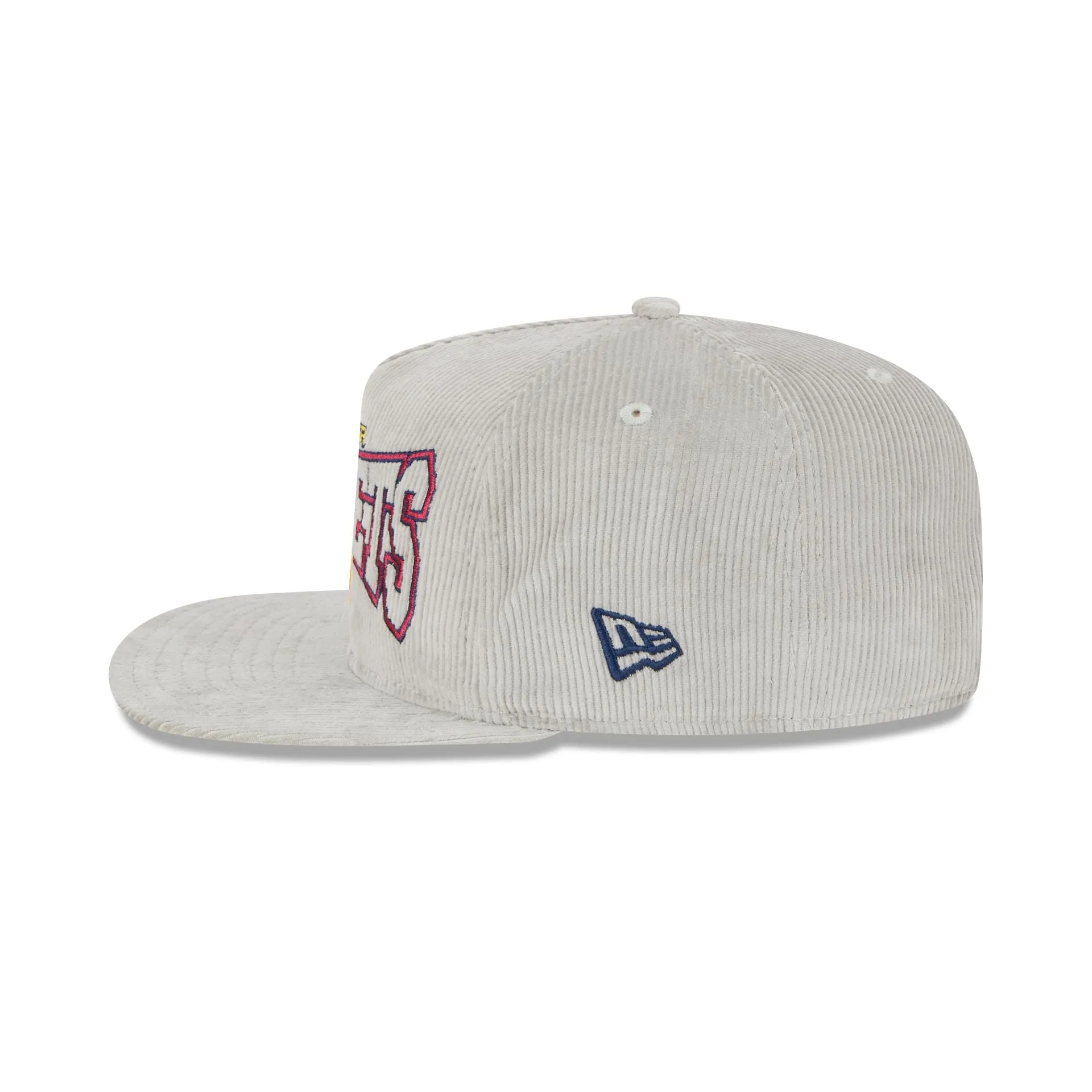 Denver Nuggets Gray Cord Golfer Hat sold by New Era product image thumbnail 4
