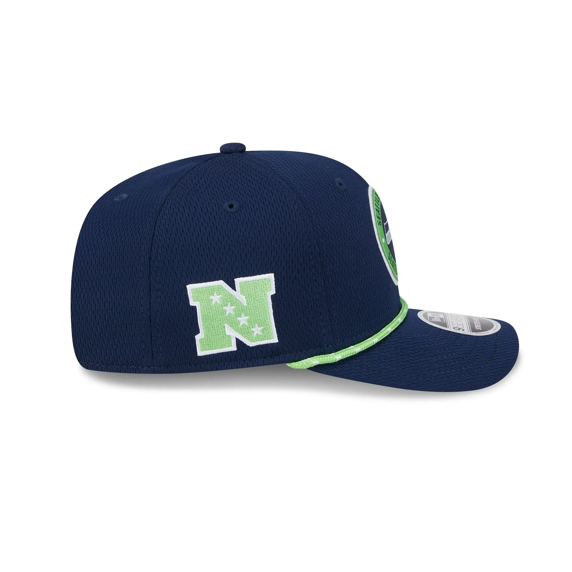 Seattle Seahawks 2024 Sideline 9SEVENTY Stretch-Snap Hat sold by New Era product image thumbnail 4