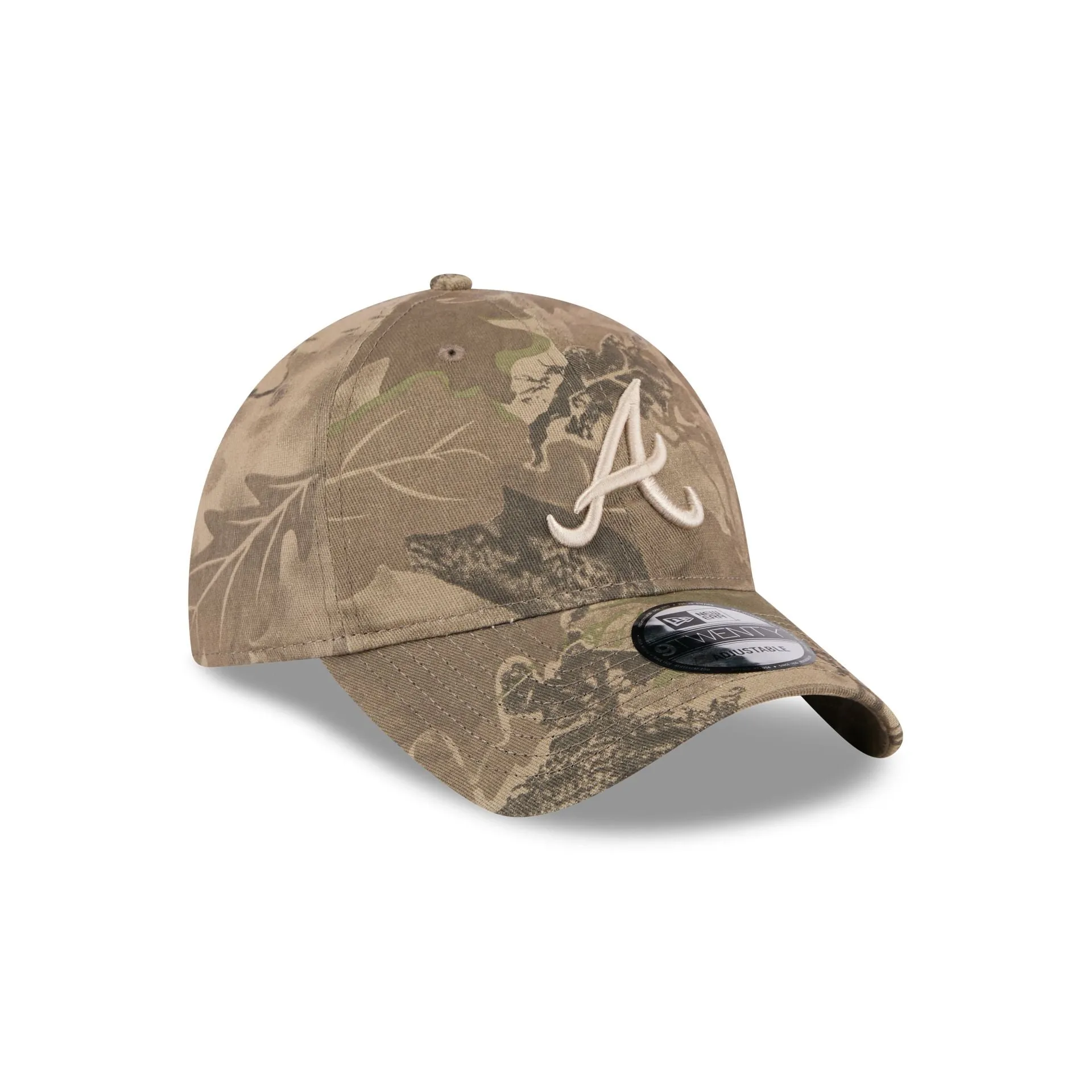 Atlanta Braves Leaf Camo 9TWENTY Adjustable Hat sold by New Era product image thumbnail 3