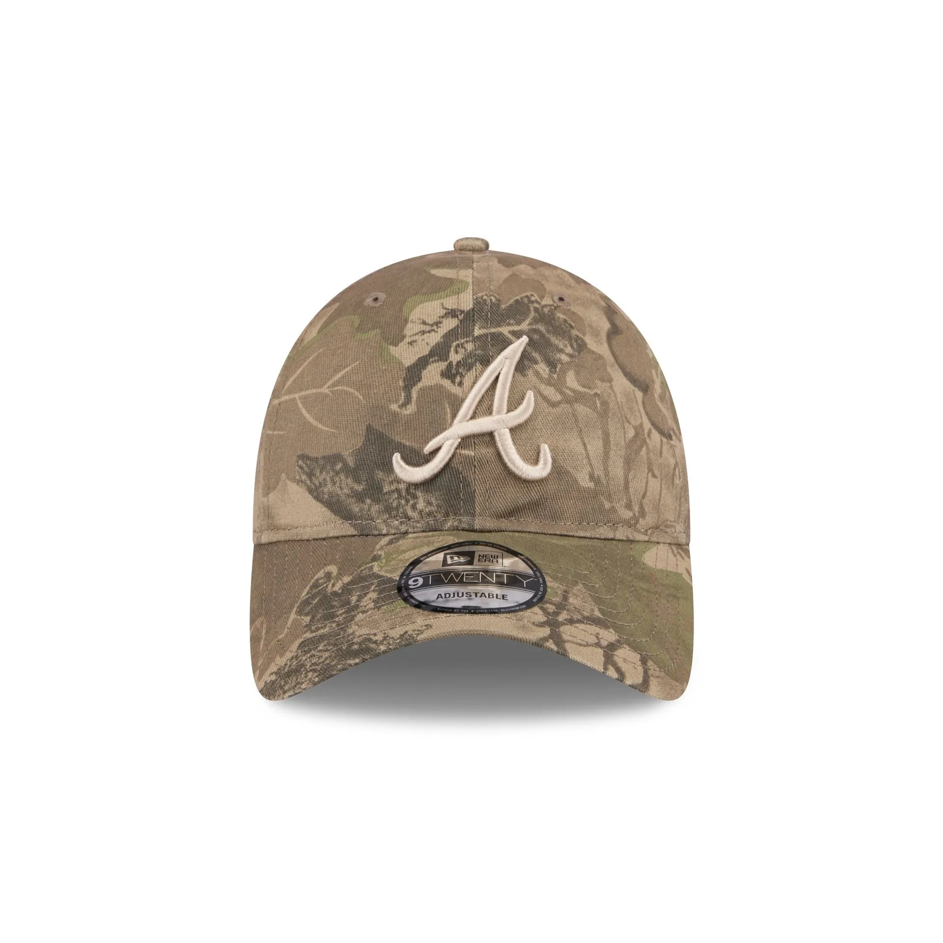 Atlanta Braves Leaf Camo 9TWENTY Adjustable Hat sold by New Era product image thumbnail 2