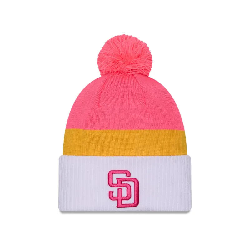 San Diego Padres City Connect Pom Knit Hat sold by New Era