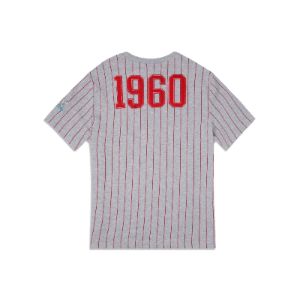 Kansas City Chiefs Throwback Striped T-Shirt sold by New Era
