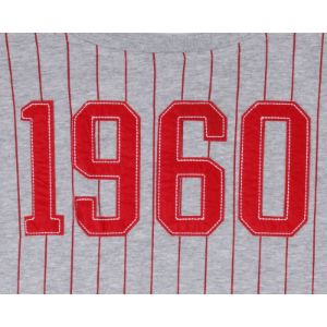 Kansas City Chiefs Throwback Striped T-Shirt sold by New Era