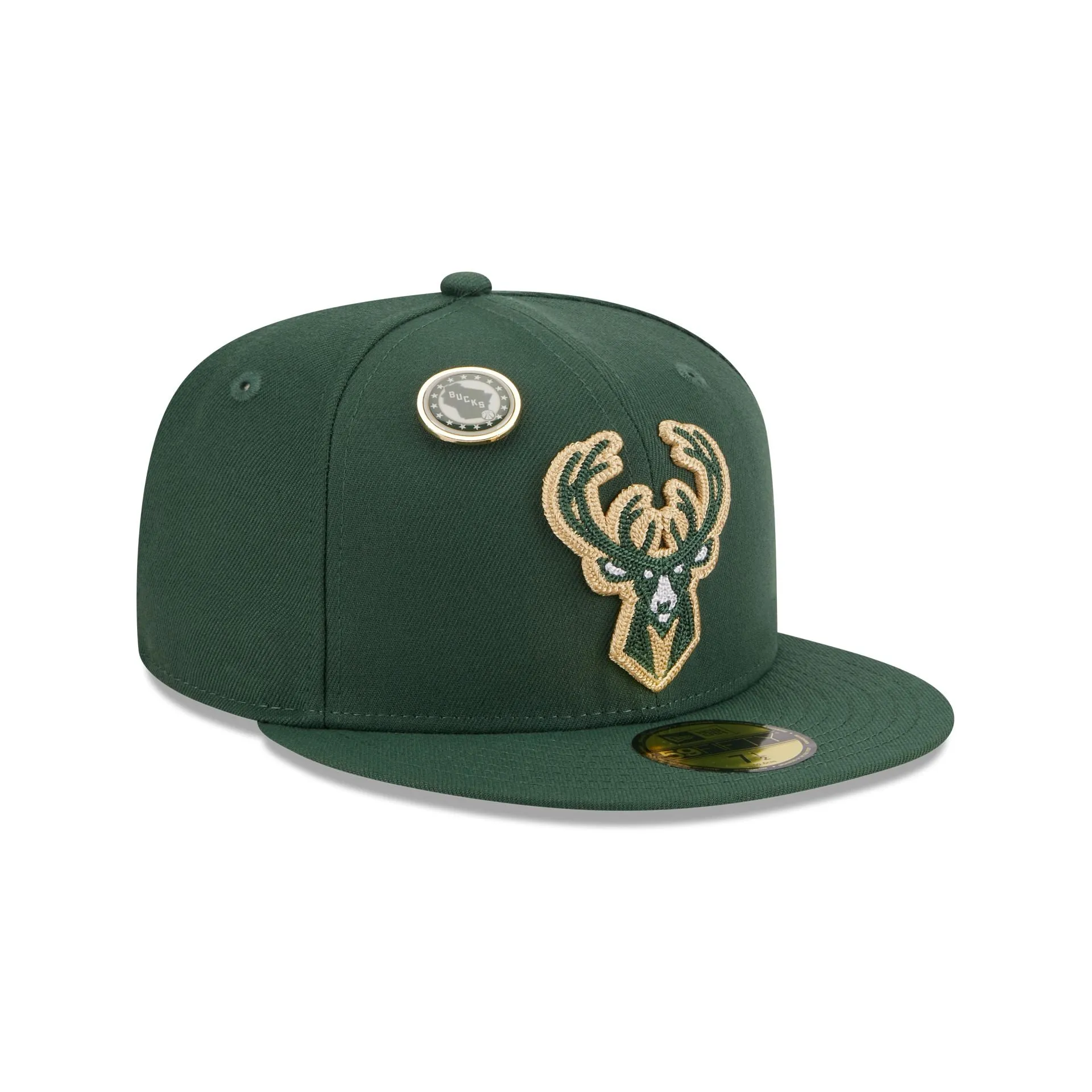 Milwaukee Bucks Sport Night 59FIFTY Fitted Hat sold by New Era product image thumbnail 3