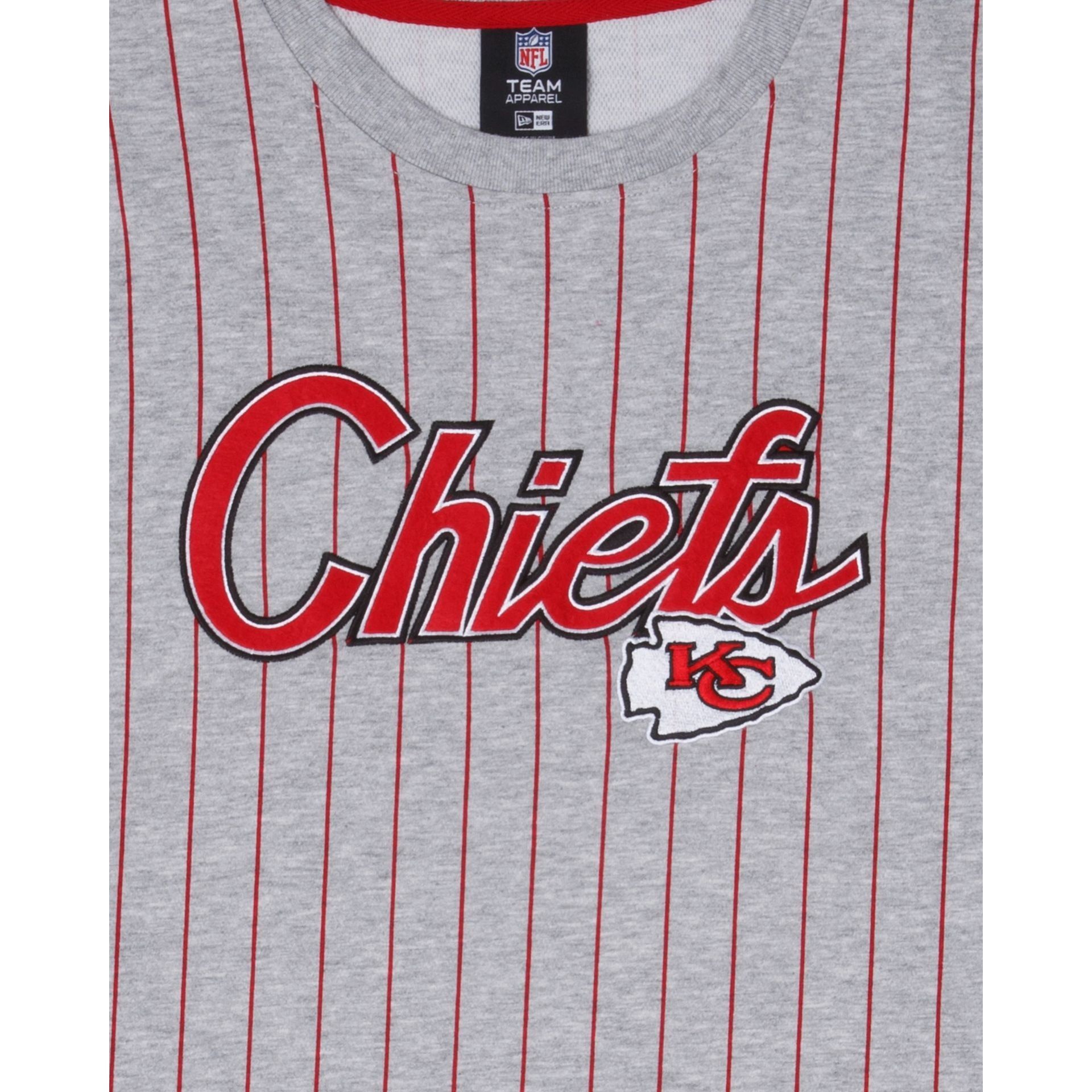Kansas City Chiefs Throwback Striped T-Shirt sold by New Era product image thumbnail 4
