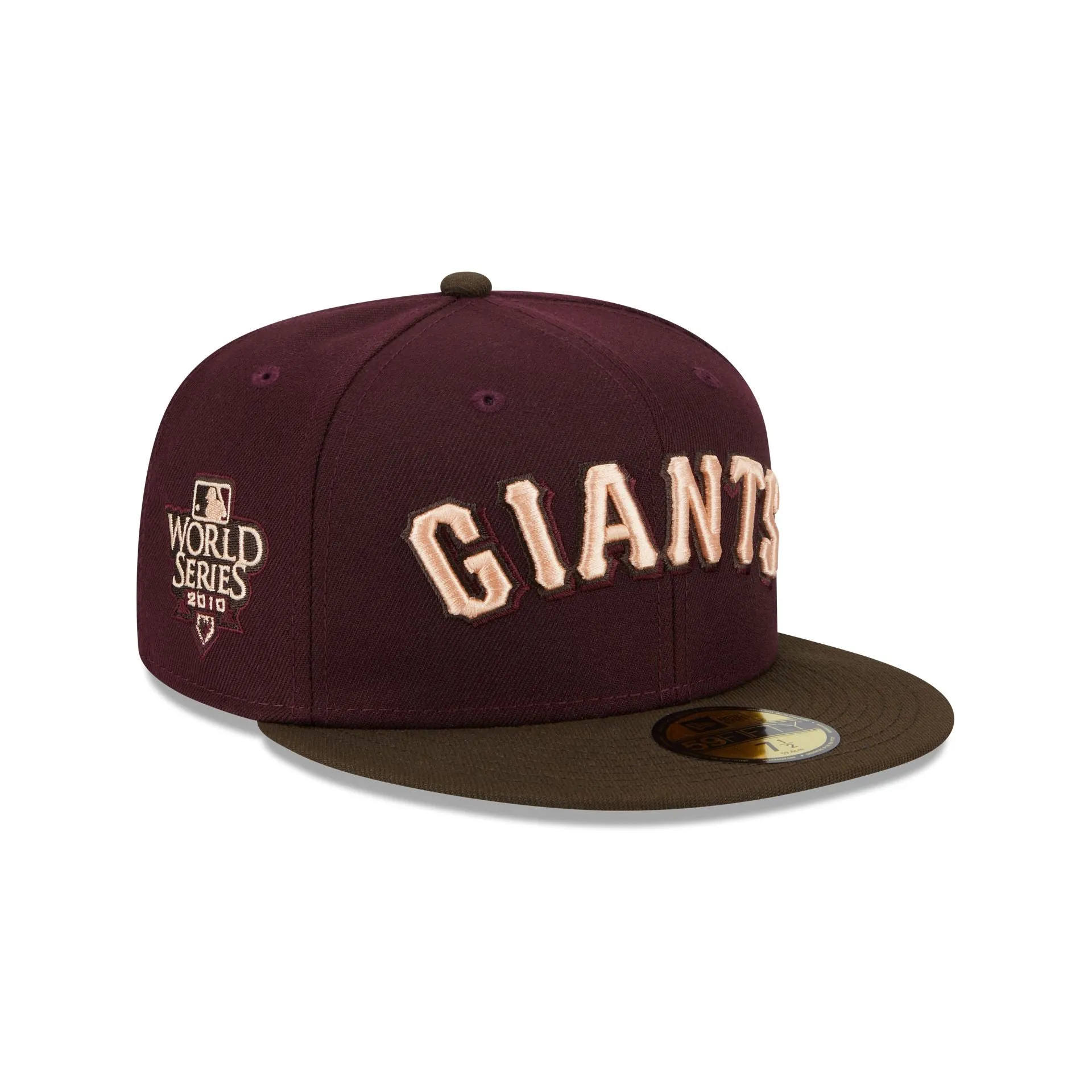 San Francisco Giants Berry Chocolate 59FIFTY Fitted Hat sold by New Era