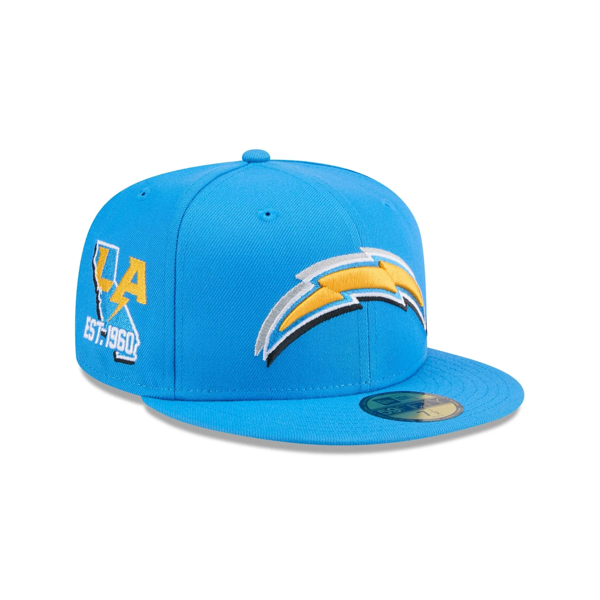 Los Angeles Chargers 2024 Draft 59FIFTY Fitted Hat sold by New Era