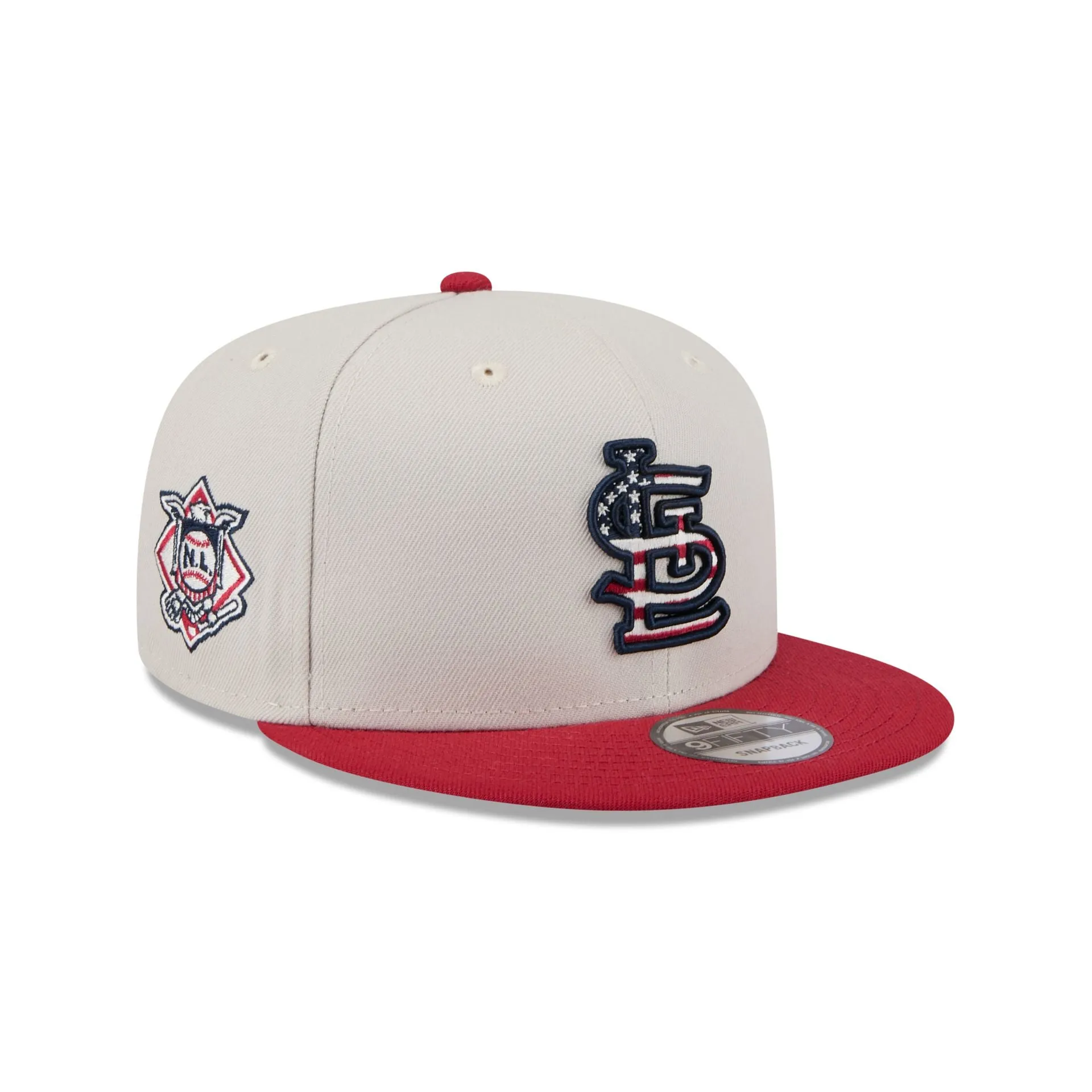 St. Louis Cardinals Independence Day 2024 9FIFTY Snapback Hat sold by New Era