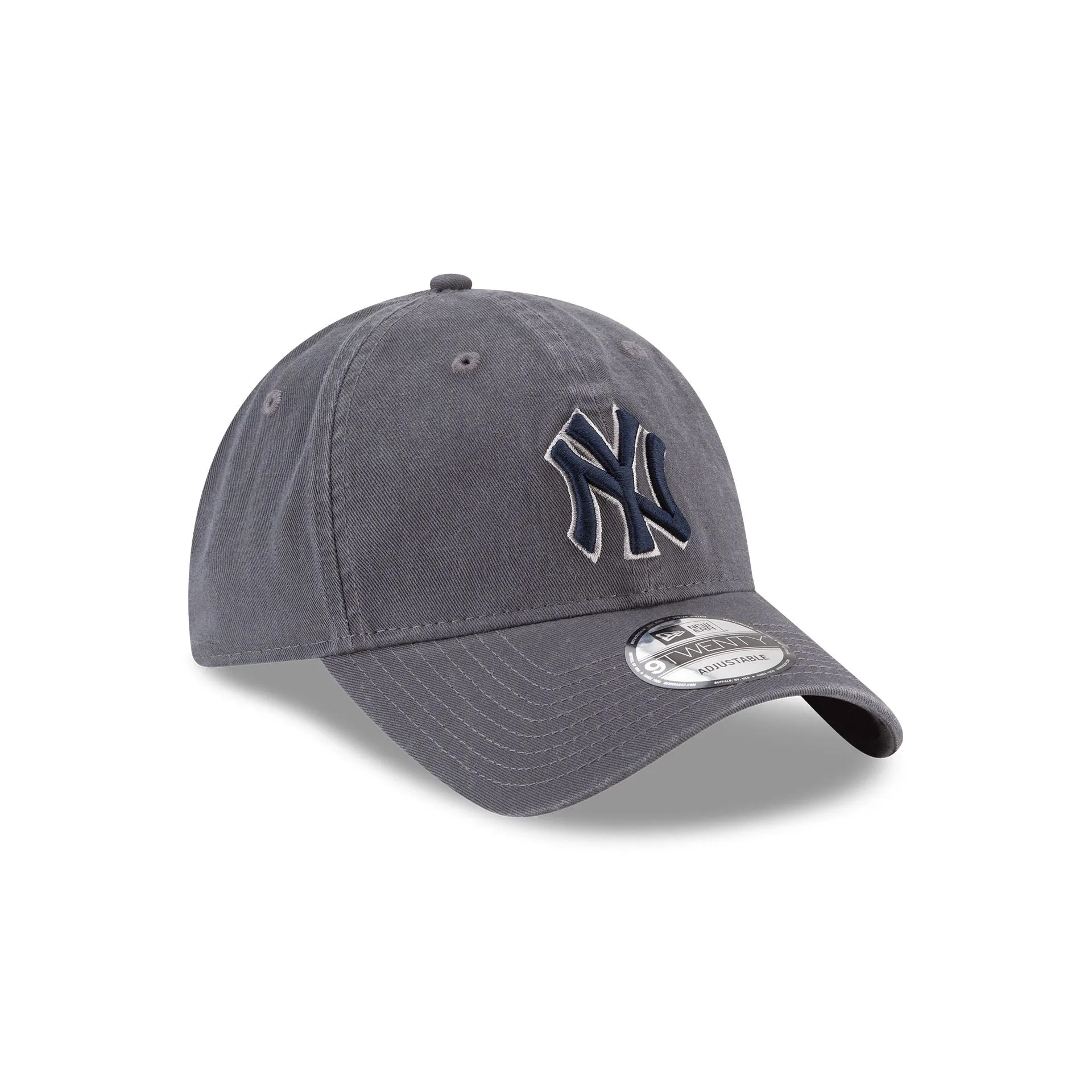 New York Yankees Core Classic Gray 9TWENTY Adjustable Hat sold by New Era product image thumbnail 3