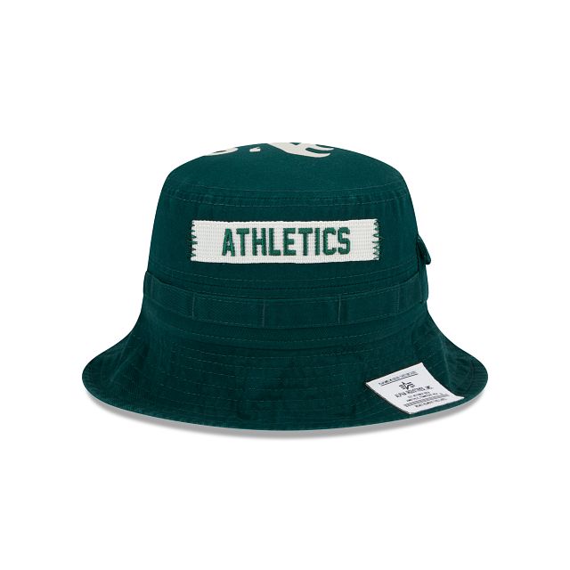 Alpha Industries X Oakland Athletics Adventure Bucket Hat sold by New Era product image thumbnail 2