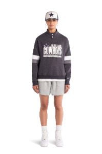 San Francisco 49ers Throwback Women's Mockneck Sweatshirt sold by New Era