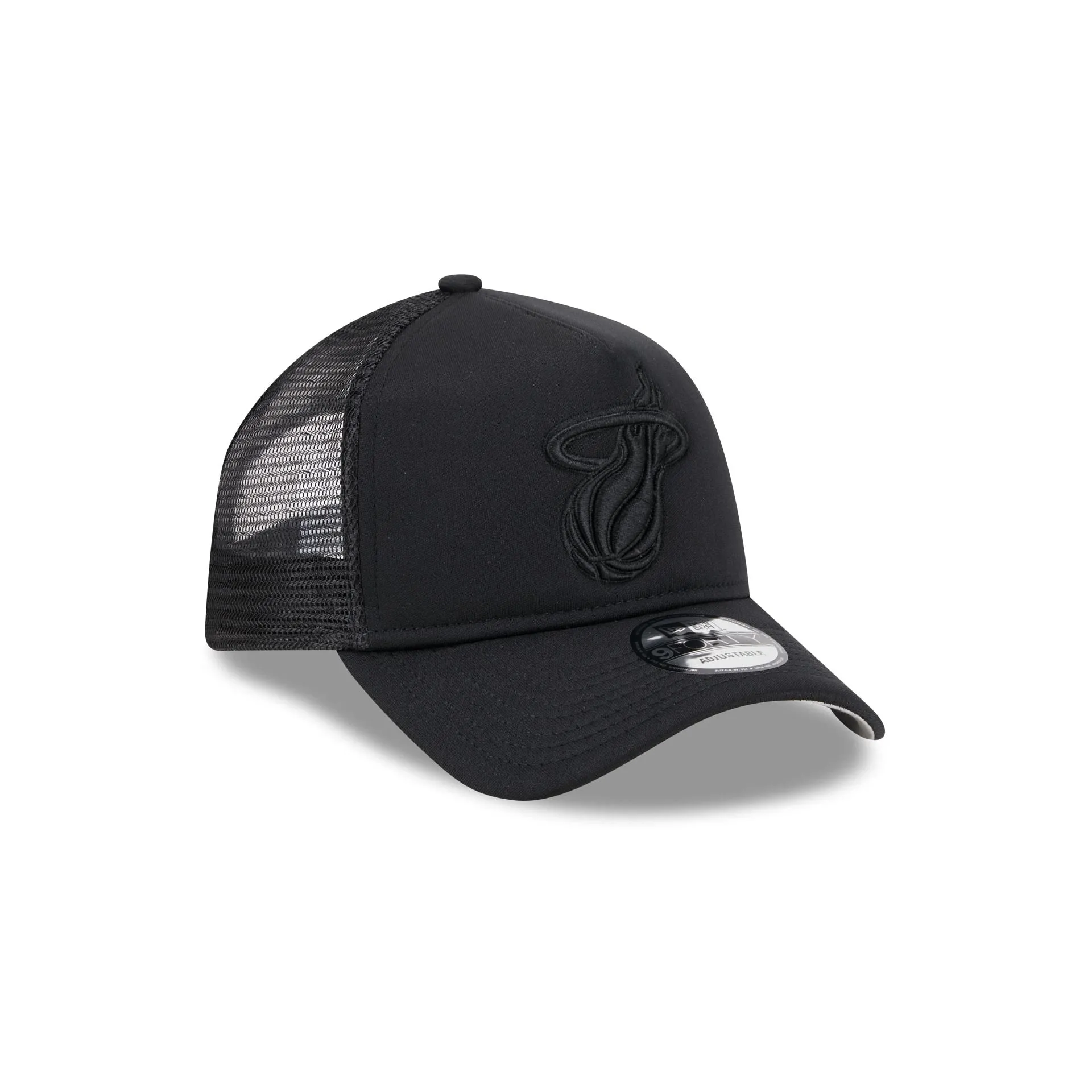 Miami Heat All Day Black 9FORTY A-Frame Trucker Hat sold by New Era product image thumbnail 3