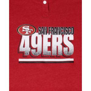 San Francisco 49ers Throwback Women's Mockneck Sweatshirt sold by New Era