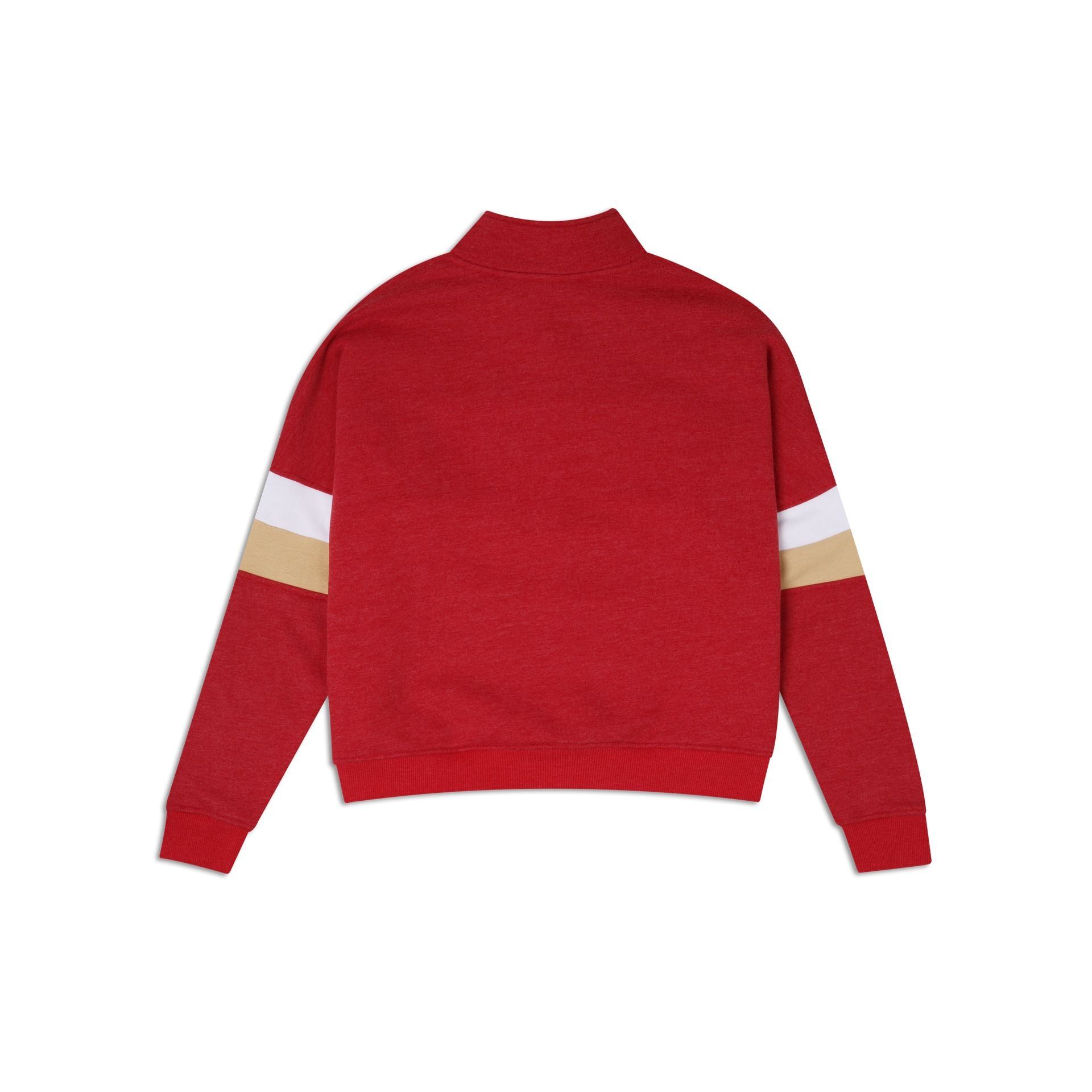 San Francisco 49ers Throwback Women's Mockneck Sweatshirt sold by New Era product image thumbnail 3