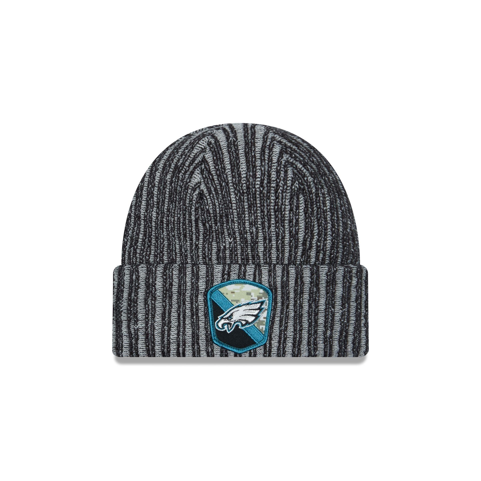 Philadelphia Eagles 2023 Salute to Service Knit Hat sold by New Era