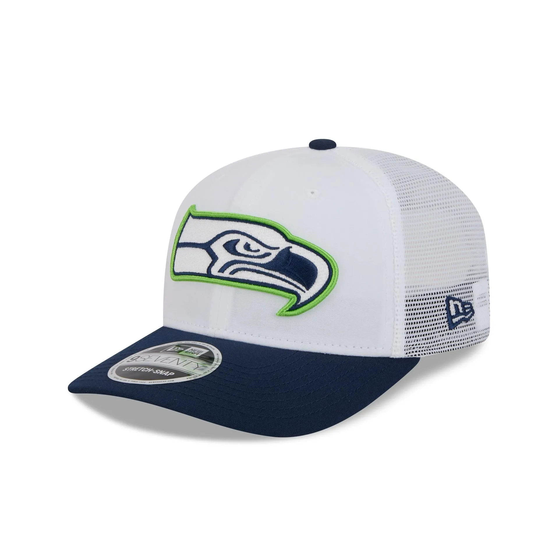 Seattle Seahawks 2024 Training 9SEVENTY Trucker Hat sold by New Era