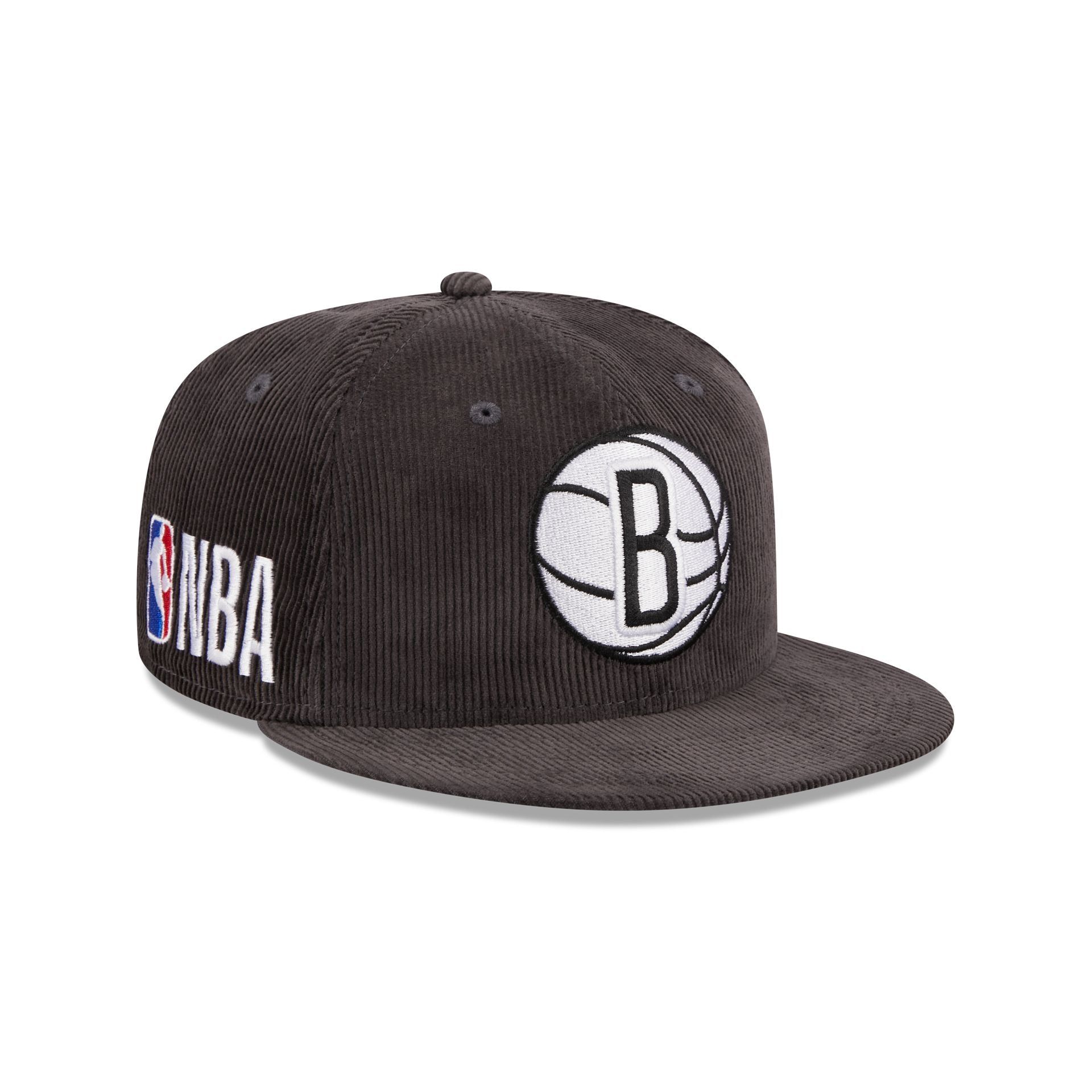 Brooklyn Nets Throwback Corduroy 59FIFTY Fitted Hat sold by New Era