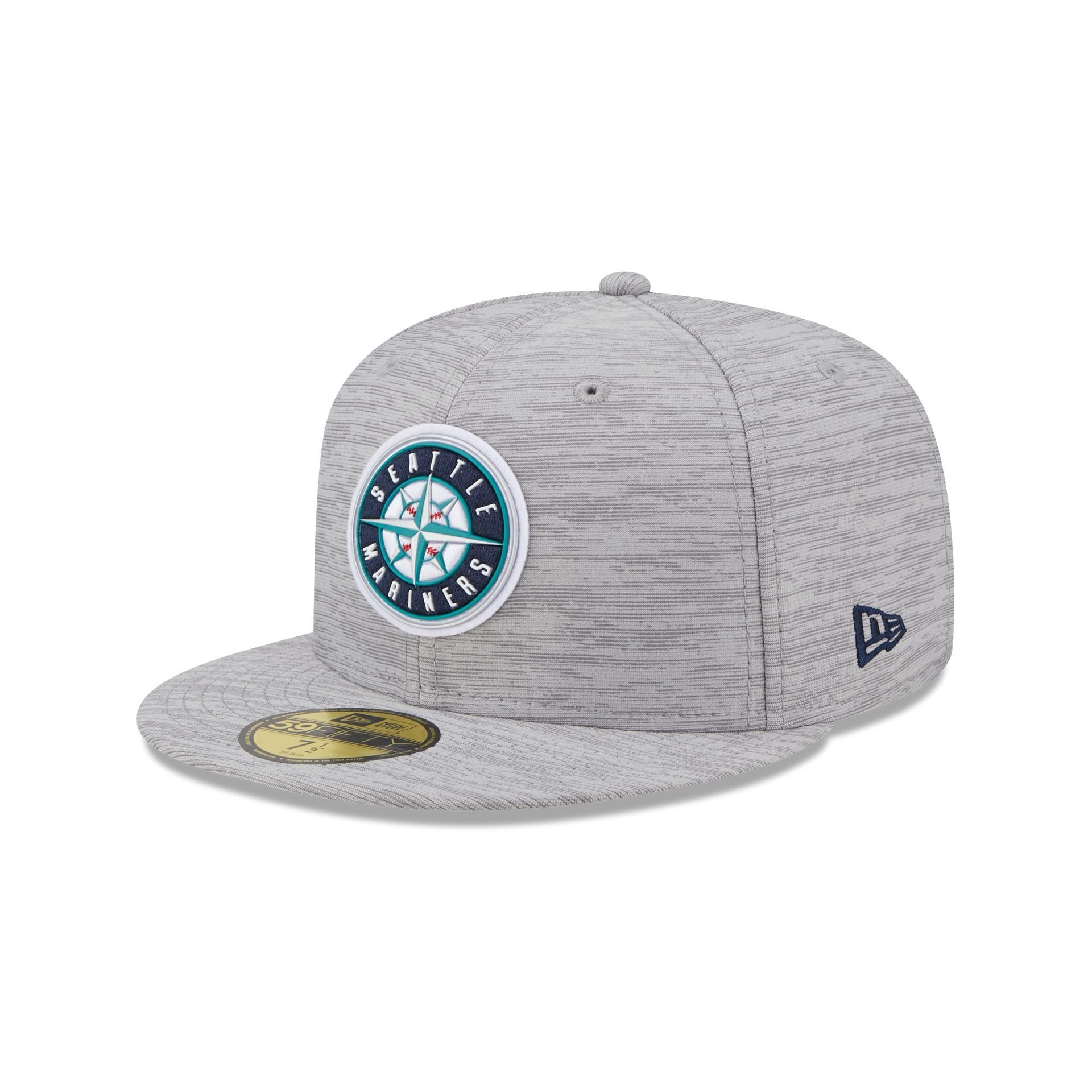 Seattle Mariners 2023 Clubhouse Gray 59FIFTY Fitted Hat sold by New Era