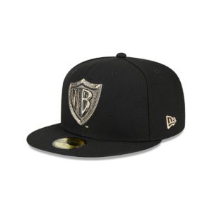 Warner Bros. 100th Anniversary Black 59FIFTY Fitted Hat sold by New Era