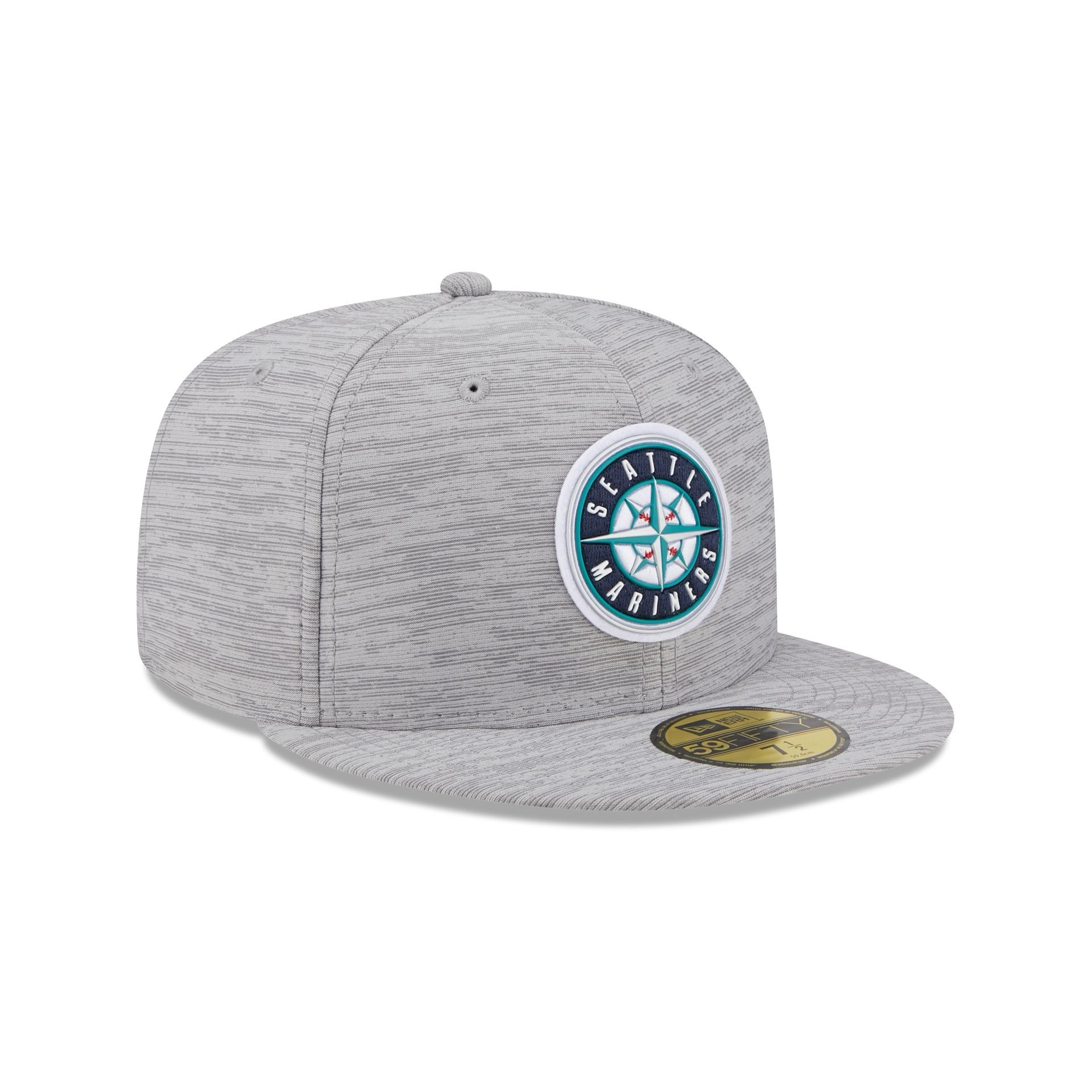 Seattle Mariners 2023 Clubhouse Gray 59FIFTY Fitted Hat sold by New Era product image thumbnail 3