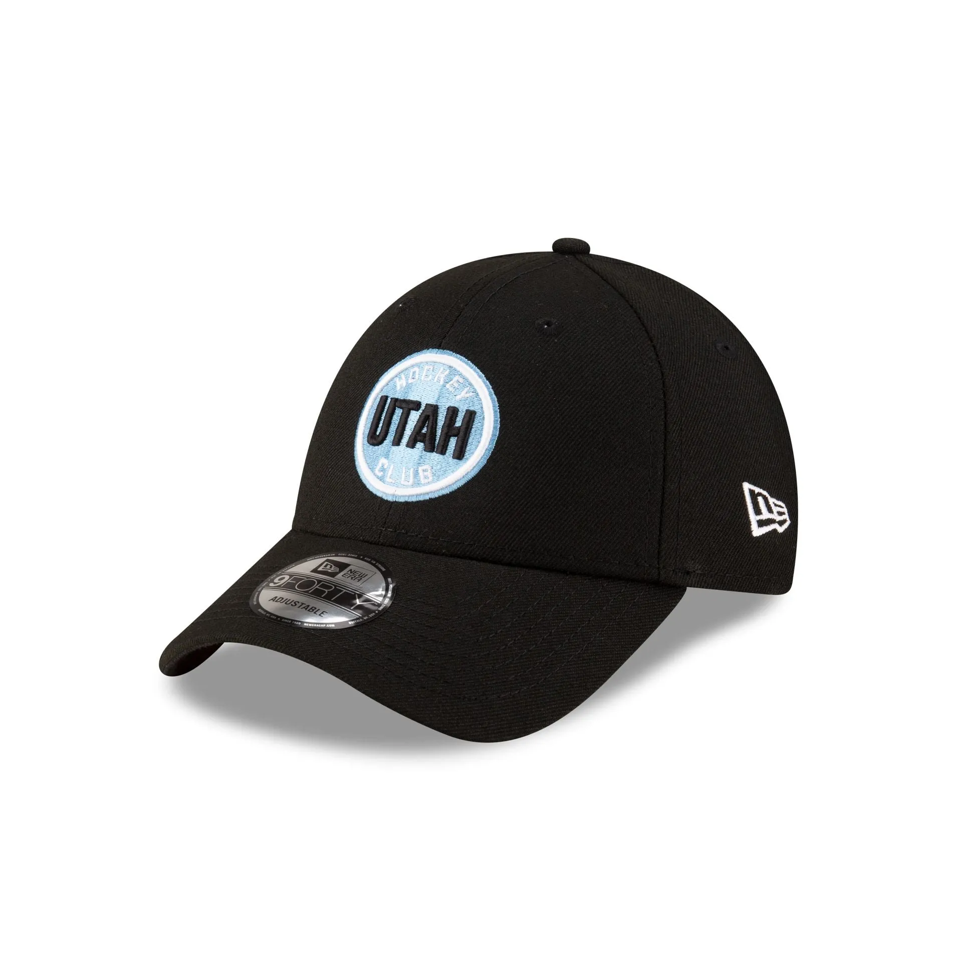 Utah Hockey Club Black 9FORTY Adjustable Hat sold by New Era