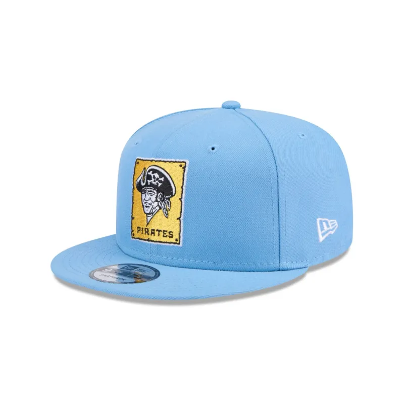 Pittsburgh Pirates Sky Blue 9FIFTY Snapback Hat sold by New Era