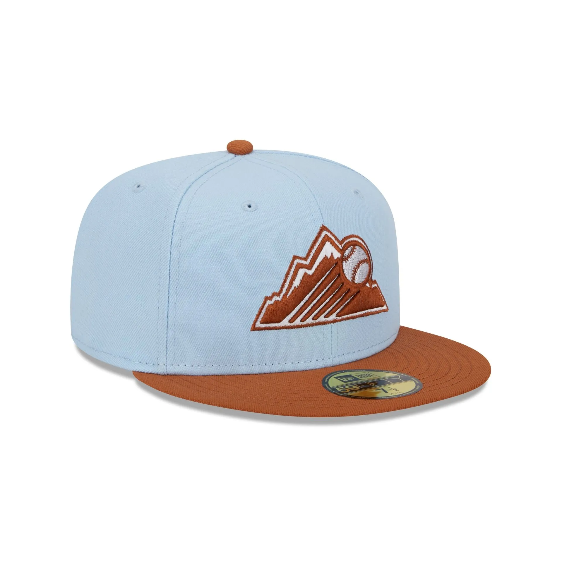 Colorado Rockies Color Pack Glacial Blue 59FIFTY Fitted Hat sold by New Era product image thumbnail 3