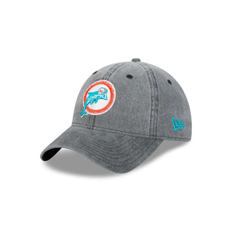 Miami Dolphins Rugged 9TWENTY Adjustable Hat sold by New Era