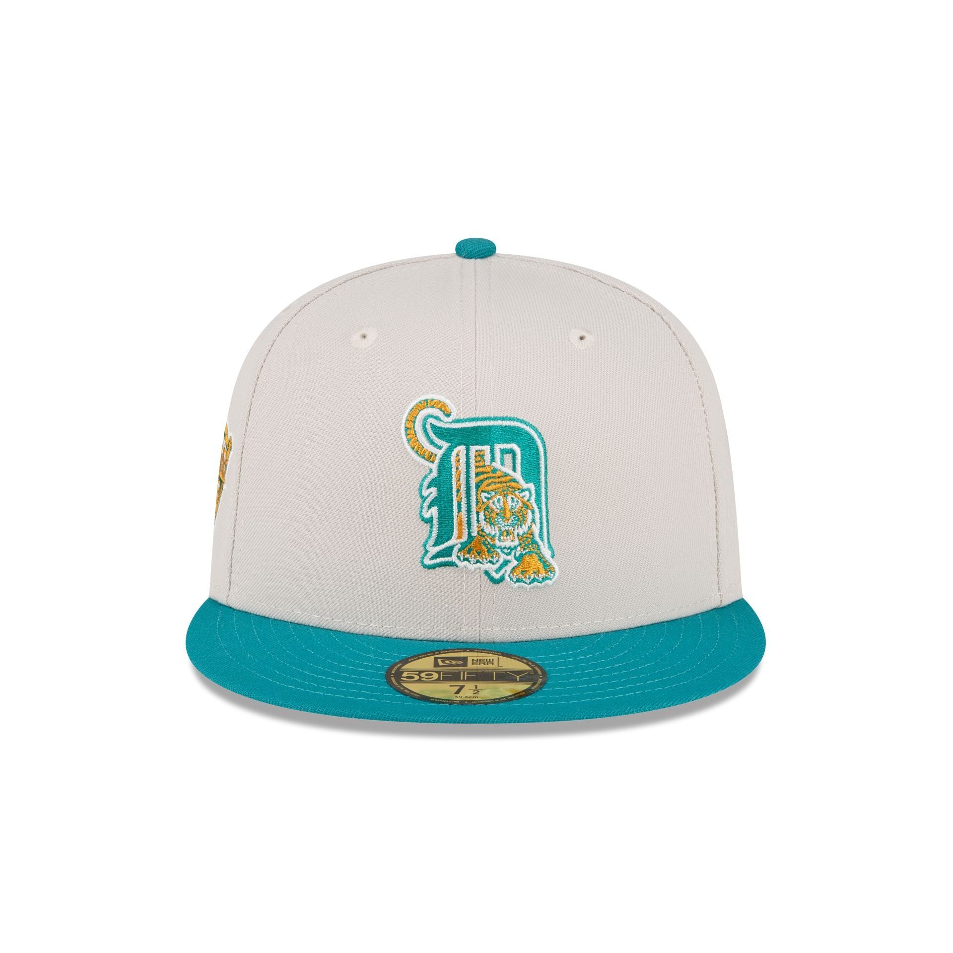 Just Caps Cadet Blue Detroit Tigers 59FIFTY Fitted Hat sold by New Era product image thumbnail 2